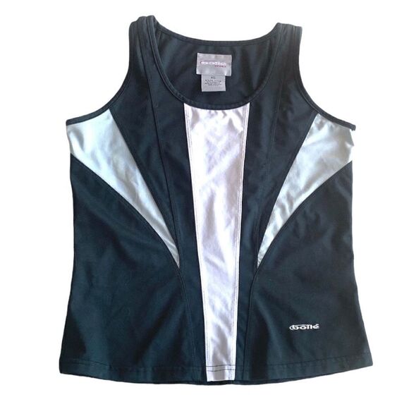 Bolle’ black grey white tennis workout tank top XS - Picture 2 of 4